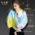 Ms Elegant Silk Digital Printing Muffler Scarf Sp2274-4